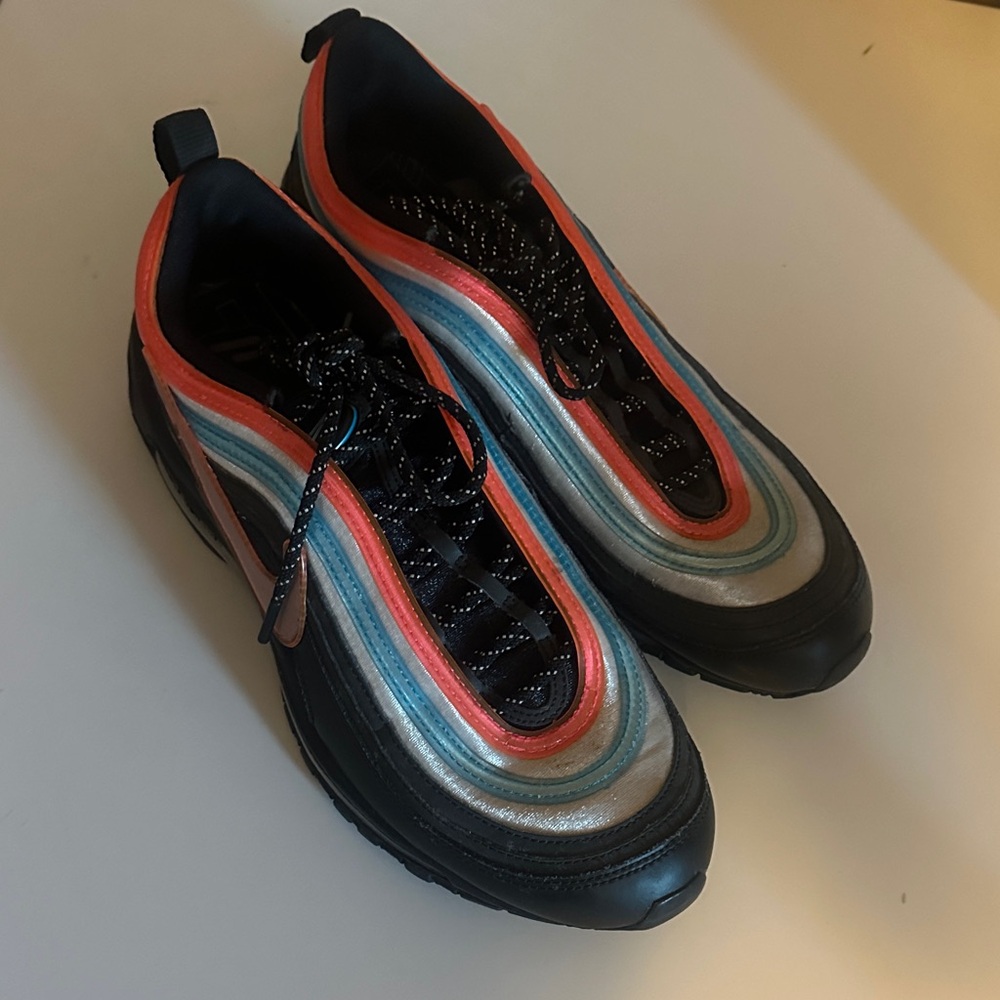 Nike Men's air max neon Seoul basketball shoes